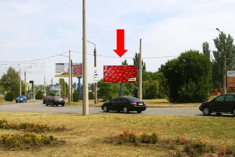 Billboard  in Melitopol, 3x6  Hmel'nic'kogo av. / Kalinina st., kil'ce, pivdennij v''izd v misto Photo 1