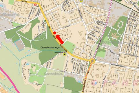 Prismatron, Prism A in Lviv, 3x6  Vigovs'kogo st. / Kul'cic'koi st., rinok "Pivdennij", zupinka - 19329 scheme