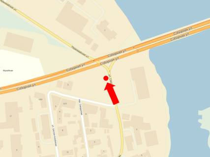 Billboard  in Vinnytsia, 3x6  Knaziv Koriatoviciv st. (kol. Sverdlova st.) / Soborna st., v centr scheme