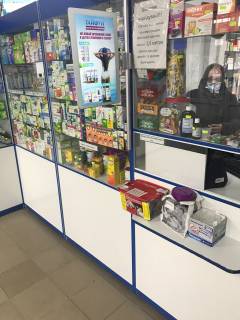 Billboard A in Vinnytsia Kocubins'kogo av., 31, apteka "Med Servis", NoK024, prajs za rolik 10 sek 1 vihid/5 hvilin, z 8:00-22:00. Rozrahunok dla insih parametriv translacii utocnujte u menedzera. Photo 1