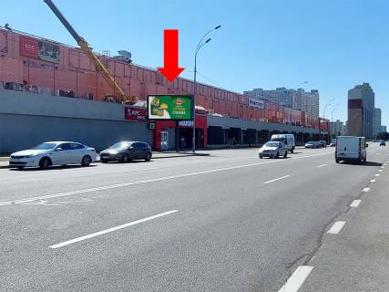 Backlight B in Kyiv, 3x6  Zdolbunivs'ka st., 15, bila supermarketiv "Asan", "Fokstrot", v bik av. Grigorenka, Dniprovs'koi nabereznoi Photo 1