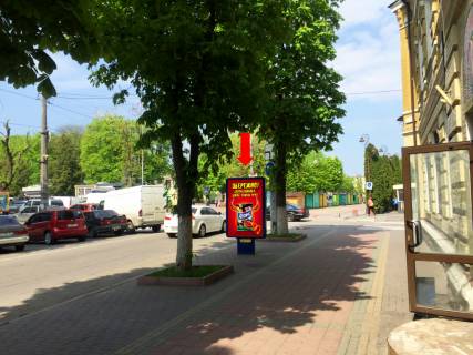 Citylight A in Khmelnitsky, 1.8x1.2  Proskurivs'ka st., 47 / Volodimirs'ka st., bila Hudozn'ogo muzeu Photo 1