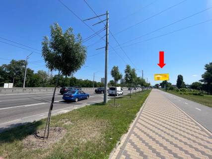 Video Billboard A in Kyiv, 3x6  Banderi av. (kolis. Moskovs'kij av.) 28, bila supermarketu "Metro", v bik Pivnicnogo mostu - 456814 Photo 1