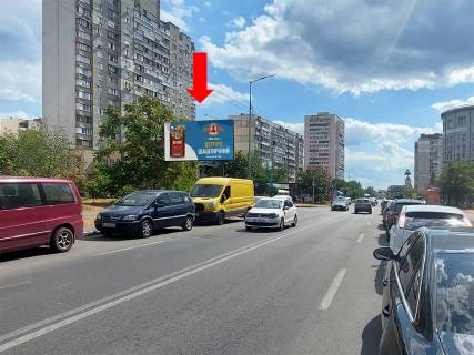 Billboard B in Kyiv, 3x6  Rudenko st. 7, v storonu st. Visnakivskoi Photo 1