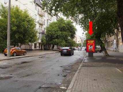 Citylight  in Kyiv, 1.8x1.2  Turovs'ka st., 10/36 - st. Urkivs'ka, v storonu centru Photo 1