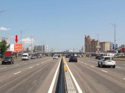 Billboard B in Kyiv, 3x6  Bazana av. - av. Grigorenko, st. m. "Poznaki", bila AZS "Klo", navproti McDonald's, z centru Photo 1