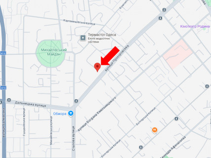 Prismatron, Prism A in Odessa, 3x6  Прохорівська вул., 40 - 643003 scheme