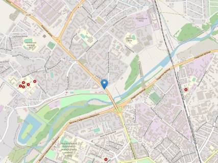 Billboard B in Ivano-Frankivsk, 3x6  Galic'ka st. - Celevica st. scheme