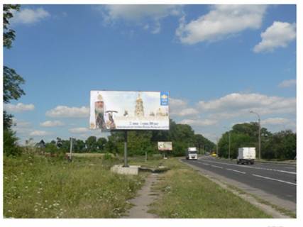 Billboard B in Rivne Dubens'ka st. (kolis. Sicovih Stril'civ st.) - Dorozna st., v'izd v misto, v storonu m. Dubno Photo 1