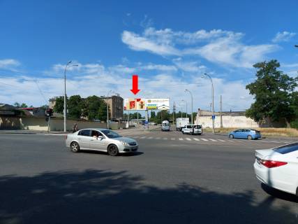Billboard A in Odessa, 3x6  Balkivs'ka st. / Zelabova st., rozdil'nik, z boku Balkivs'koi st., liva Photo 1