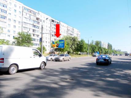 Billboard B in Sumi, 3x6  Prokof''eva st., 30, bila gotelu "Olimpijs'kij" Photo 1