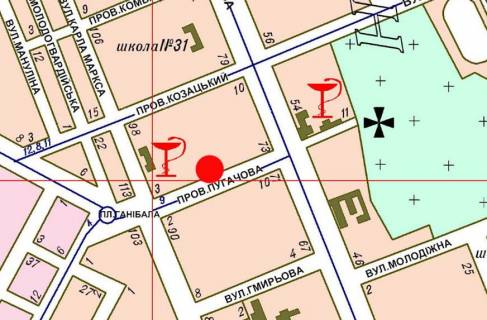 Billboard B in Kherson Pugacova prov., 5 scheme