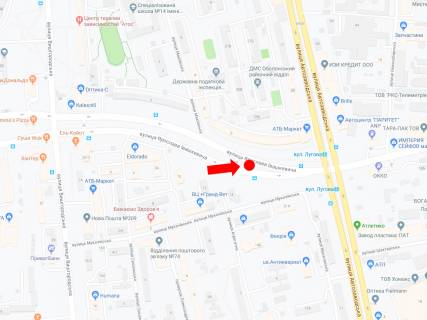 Video Billboard A in Kyiv, 3x6  Ivaskevica st., 3, rozdil'nik, v bik TRC "Karavan", Oboloni - 457035 scheme