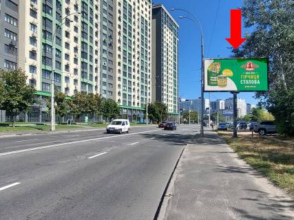 Prismatron, Prism A in Kyiv, 3x6  Maksimovica st. (kolis. Trutenka st.) - st. Kolosa, v storonu st.m. "Vasil'kivs'ka", centru - 220424 Photo 1