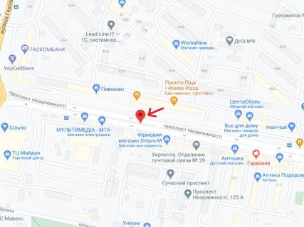 Scrolller, Scroll A in Chernivtsi Nezavisimosti av., 127a, 2-j ot TC "Majdan" - 300257 scheme