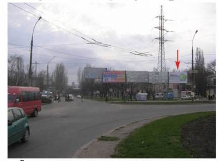 Billboard A in Mykolaiv Bogoavlens'kij av. (kolis. Zovtnevij av.) - Prikordonna st. (kolis. Cigrina st.) Photo 1
