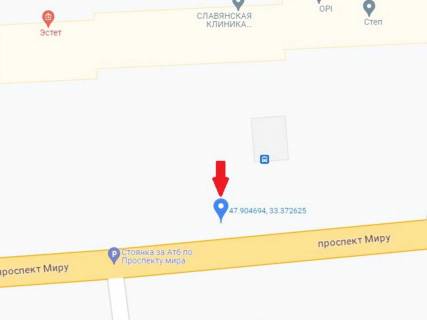 Citylight A in Krivy Rig, 1.8x1.2  Miru av., 7, zupinka "Dzerzinka" scheme