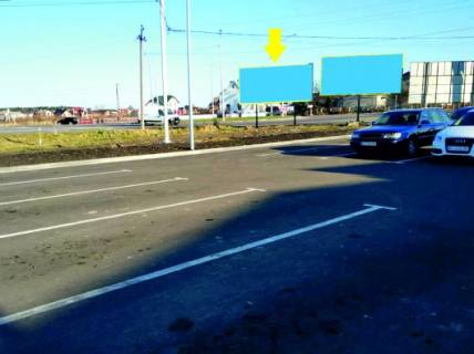 Billboard  in Zhovkva st., 28, teritoria avtoparkovki ATB, prama vidimist' pri vihodi z dverej supermarketu Photo 1