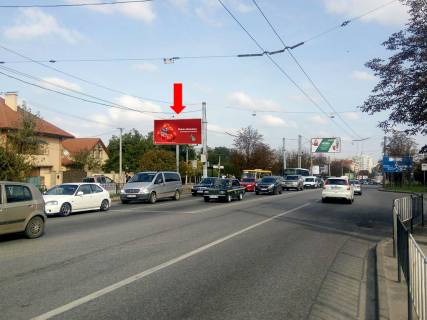 Billboard B in Lviv, 3x6  Kul'parkivs'ka st., 212 / Sirec'ka st., bila TRC "Victoria Gardens", supermarket "Nova linia", v bik Vigovs'kogo st. Photo 1