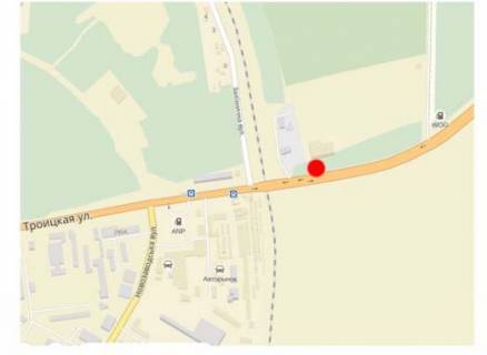 Billboard B in Mykolaiv Troic'ka st. (kolis. Kirova st.) - Bastans'ke sose, bila avtorinku scheme