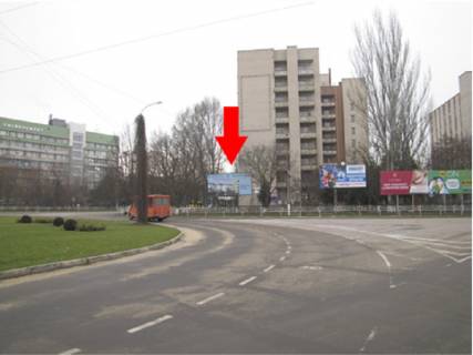 Billboard A in Kherson Kremencuc'ka st. - Universitets'ka st. Photo 1