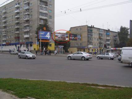 Billboard A in Lviv, 3x6  Lubins'ka st. - Avornic'kogo st. - Petluri st., livij Photo 1