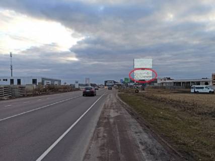 Billboard A in Rovanci, 3x6  с. Рованці, Об'їзна вул. - Будівельна вул., 84, навпроти, від м. Луцьк, нижній Photo 1
