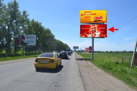 Billboard A in Circuni, 3x6  Сердюка вул. - кільцева дорога, (1), в'їзд в місто, з боку с. Циркуни, нижня Photo 1