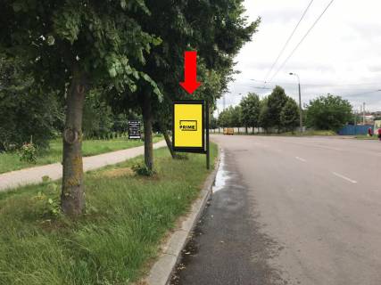 Citylight B in Rivne, 1.8x1.2  Nebesnoi Sotni st. (kol. Kikvidze st.), 20 / Privokzal'na pl., v centr Photo 1