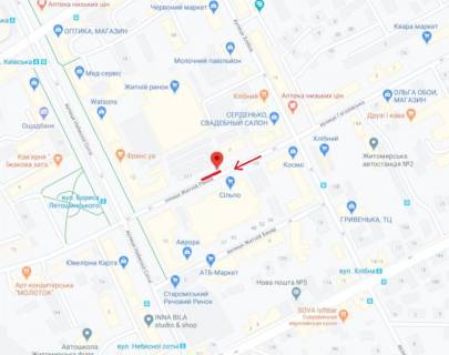 Video Billboard A in Zhytomyr, 3.2x5.76  Zitnij rinok pl., 3, (Prajs za misac', rolik 10 sek 1vih / 15 hv z 7 do 23, rozrahunki dla insih parametriv rozmisenna utocnujte u menedzera) - 250296 scheme