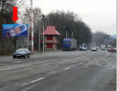 Billboard B in Zimna Voda, 3x6  Trasa L'viv-Segini, s. Lapaivka, v''izd v misto, v bik supermarketu "METRO" Photo 1