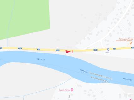 Billboard A in Kuti, 3x6  смт Кути, виїзд із міста scheme
