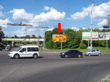Billboard A in Cherkasy, 3x6  Sumgaits'ka st. / Odes'ka st., bila AZS "Amic", z boku avtozavodu "Bogdan" Photo 1