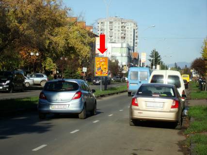 Citylight A in Uzhgorod, 1.8x1.2  Svobodi av., 28, rozdil'nik, centr obslugovuvanna MTS, v bik Hmel'nickogo pl. Photo 1