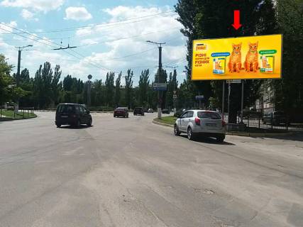 Billboard A in Kropyvnytskyi (Kirovograd), 3x6  Poltavs'ka st. / Malanuka st. / Druzbi Narodiv pl., supermarket "ATB" Photo 1