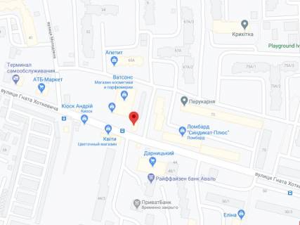 Billboard A in Ivano-Frankivsk Hotkevica st., 65, apteka "Med Servis", NoL039, prajs za rolik 10 sek 1 vihid/5 hvilin, z 8:00-22:00. Rozrahunok dla insih parametriv translacii utocnujte u menedzera. scheme