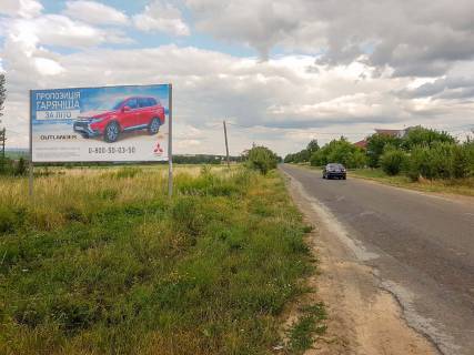 Billboard B in Sukhoverkhiv, 3x6  с. Суховерхів, Центральна вул., виїзд у бік Кіцмані Photo 1