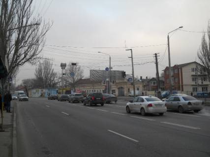 Billboard + in Odessa, 3x6  Миколаївська дорога, 281 - Лузанівська вул., в центр, правий Photo 1