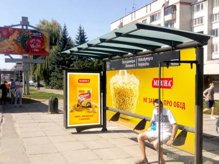 Non-Standard  in Lviv, 2x3.7  Velikogo V. st., 22 - st. Knagini Ol'gi (zupinka "Volodimira Velikogo"), v storonu restorona "McDonald's" Photo 1
