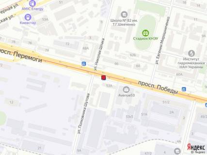 Non-Standard A in Kyiv Peremogi av., 53, zupinka "st. Polkovnika Sutova", montaz+demontaz oplacuet'sa okremo. Vartist' utocnujte u menedzera. scheme