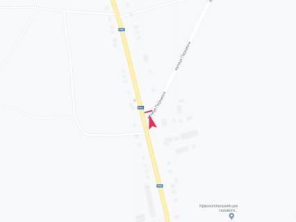 Billboard A in Krasnopillya, 3x6  Автодорога Суми-Богодухів (Р-45), 34 км-900 вліво, смт Краснопілля scheme