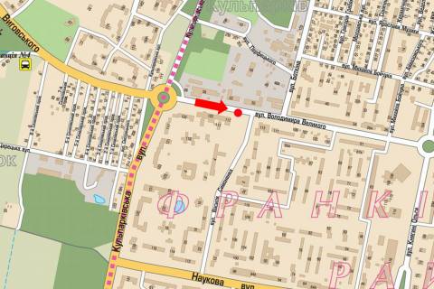 Prismatron, Prism A in Lviv, 3x6  Volodimira Velikogo st., 117 - st. Simonenka, supermarket "El'dorado" - 19136 scheme