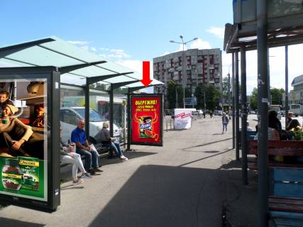 Citylight B in Rivne, 1.8x1.2  Gagarina st., TRC "Cajka", supermarketi "Sil'po", "El'dorado", v bik Grusevs'kogo st., B2 Photo 1