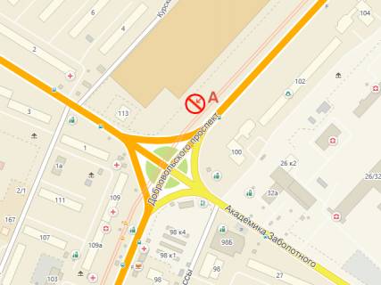 Billboard + in Odessa, 3x6  Палія вул. (колиш. Дніпропетровська дорога) - Заболотного, 52 scheme