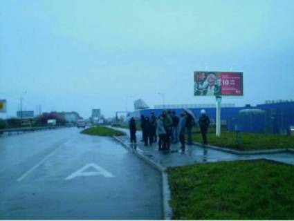 Billboard A in Rivne Makarova st., 21, bila gipermarketu "Metro" Photo 1
