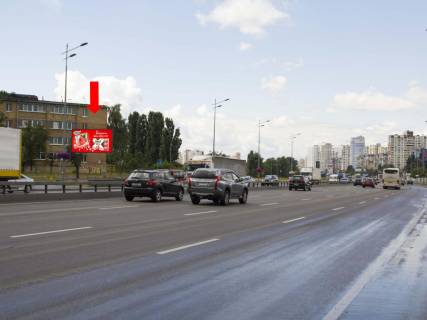 Billboard B in Kyiv, 3x6  Bazana av., 300 m. za Harkivs'kij pl., v centr Photo 1