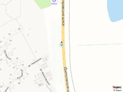 Billboard A in Khodosivka, 6x3  Novoobuhivs'ka trasa (Dniprovs'ke sose), pisla  AZS "OKKO", z m.Kieva,  "Zelenij rinok", v napramku Megamarketa, TC "Manufaktura", kinoteatra "Batterflaj scheme