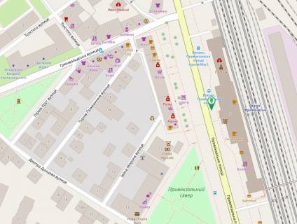 Citylight A in Ivano-Frankivsk Privokzal'na (vhid v ZD vokzal) No3 scheme