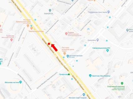Scrolller, Scroll  in Kyiv, 1.8x1.2  Ukrainki bst., 17, magazin "Intertop", v storonu st. Hresatik - 445545 scheme