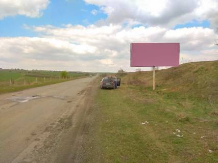 Billboard A in Berezhany, 3x6  v'izd z boku Kozovoi Photo 1